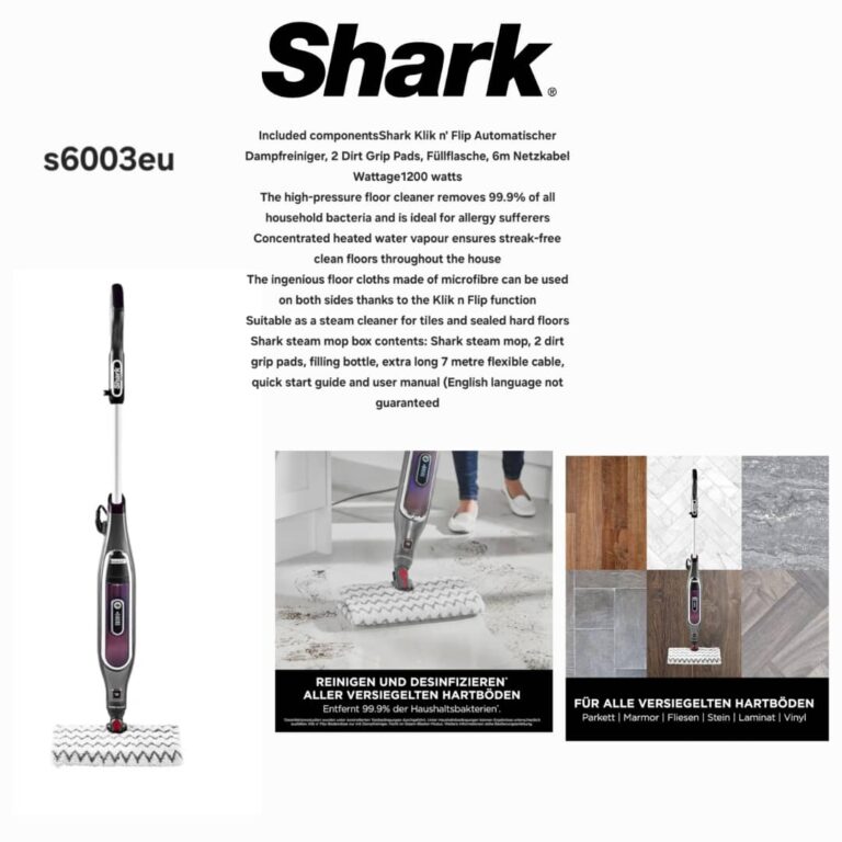 بخارشوی و کف شوی S6003 SHARK